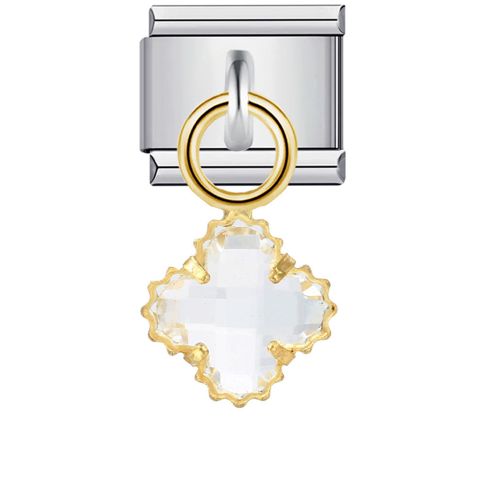 Italian Charm Module Bracelet Single Hook Pendant Series Stainless Steel Elastic Splicing Strap Chain