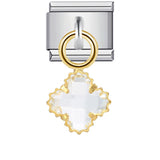 Italian Charm Module Bracelet Single Hook Pendant Series Stainless Steel Elastic Splicing Strap Chain