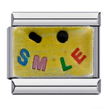 Good Mood Italian Module Bracelet DIY Welding Drip Oil Bracelet Elastic Splicing Stainless Steel Strap Chain