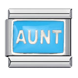 Family Elements DIY Elastic Bracelet Stainless Steel Welding Drip Oil Italian Module Bracelet Accessories Wholesale