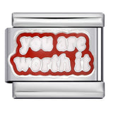 Italian Module Bracelet Fashion Drip Oil Titanium Steel Bracelet DIY Strap Chain Children's Toy Gift Wholesale