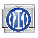 Logo Element Titanium Steel Welded Gold-plated Drip Oil Bracelet DIY Italian Module Bracelet Elastic Splicing Strap Chain