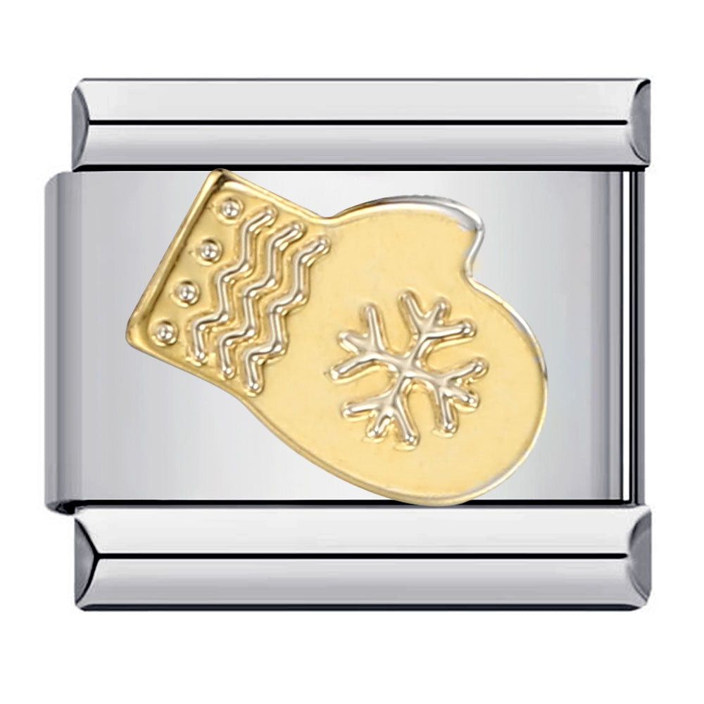 Cross Border Italian Module Bracelet with Titanium Steel Welding and Oil Dripping DIY Bracelet for Couples and Girlfriends, Birthday Gift