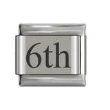 New Stainless Steel Date Italian Module Bracelet Laser Engraved Bracelet Italian Bracelet