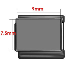 New Photo Empty Base Italian Module Bracelet Round Heart Shaped Titanium Steel DIY Free Splicing Bracelet Accessories