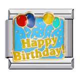 New Dessert Cake Elements Italian Module Bracelet Stainless Steel Welding Drip Oil DIY Fashion Bracelet