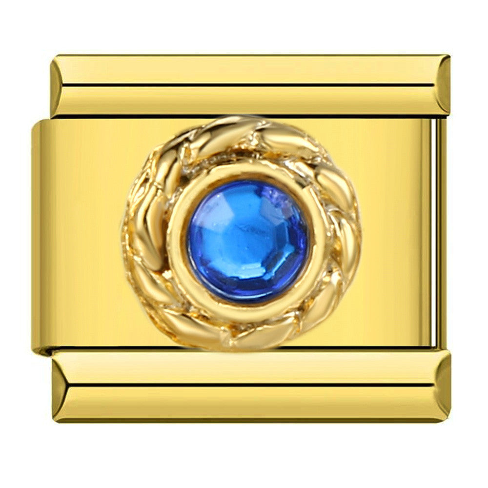 Inlaid New Titanium Steel Welding Oil Drop DIY Italian Module Bracelet Italian Charm Bracelet