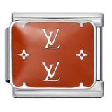 Valentine's Day Gift Perfume Lipstick Italian Module Bracelet Titanium Steel Gold Plated Welding DIY Watch Band Chain Bracelet