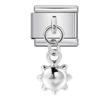 Italian Charm Module Bracelet Single Hook Pendant Series Stainless Steel Elastic Splicing Strap Chain