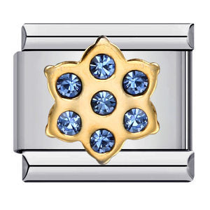 New Diamond Inlaid Titanium Steel Welding Drip Oil DIY Italian Module Bracelet Italian Charm Bracelet