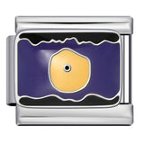 Personalized Pattern Italian Module Bracelet Stainless Steel Welding Drip Oil Cartoon DIY Elastic Splicing Bracelet