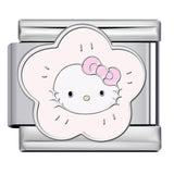 New Cute Cartoon Pattern Italian Module Bracelet Titanium Steel Gold Plated Welding DIY Strap Chain Bracelet