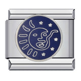 Italian Charm Bracelet Titanium Steel Welded Space Universe Series Italian Module Bracelet