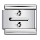 New Digital Symbol Series Italian Module Bracelet Stainless Steel Stamping DIY Elastic Bracelet Accessories Wholesale