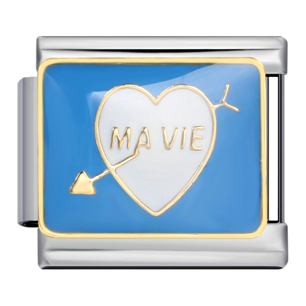 Italian Module Bracelet Fashion Drip Oil Titanium Steel Bracelet DIY Strap Chain Children's Toy Gift Wholesale