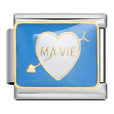 Italian Module Bracelet Fashion Drip Oil Titanium Steel Bracelet DIY Strap Chain Children's Toy Gift Wholesale