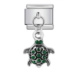 Single Hook Pendant Italian Module Bracelet Titanium Steel Splicing Strap Chain Italian Charm