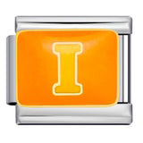 New Color Drip Oil Letter Italian Module Bracelet Titanium Steel Welding DIY Elastic Splicing Fashion Bracelet