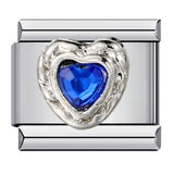 Inlaid New Titanium Steel Welding Oil Drop DIY Italian Module Bracelet Italian Charm Bracelet