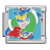 New Cartoon Character Italian Modular Bracelet Stainless Steel Welded DIY Stretch Link Bracelet