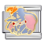 New Haima Dolphin Italian Module Bracelet Stainless Steel Welding DIY Elastic Strap Chain Wholesale