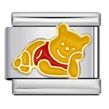 Italian Module Bracelet Stainless Steel Welding Drip Oil Animal Pattern DIY Free Splicing Combination Bracelet Accessories