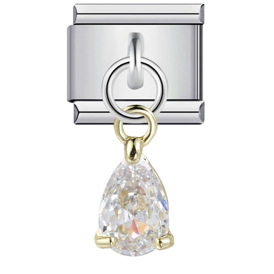 Italian Charm Module Bracelet Single Hook Pendant Series Stainless Steel Elastic Splicing Strap Chain