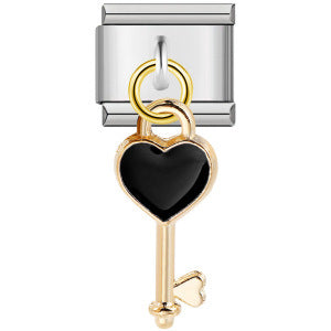 Cross Border Hot Selling Hook Pendant Italian Module Bracelet DIY Elastic Drip Oil Splicing Stainless Steel Bracelet