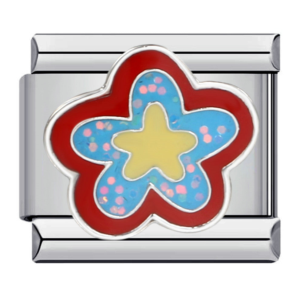 Italian Modular Bracelet Handmade Titanium Steel Welded Drip Oil Fashion DIY Jewelry