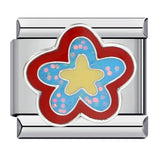 Italian Modular Bracelet Handmade Titanium Steel Welded Drip Oil Fashion DIY Jewelry