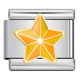 Christmas Series DIY Elastic Bracelet Stainless Steel Welding Drip Oil Italian Module Bracelet New Year's Gift