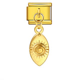 Single Hook Pendant Italian Module Bracelet Titanium Steel Splicing Strap Chain Italian Charm