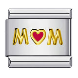 Italian Module Bracelet Color Drip Oil Stamping Pattern DIY Titanium Steel Elastic Splicing Bracelet Accessories Wholesale