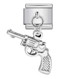 Single Hook Pendant Italian Module Bracelet Titanium Steel Splicing Strap Chain Italian Charm