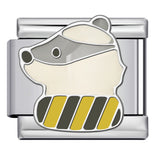 New Anime Cartoon Series Italian Module Bracelet Titanium Steel Welding Oil Dripping DIY Elastic Splicing Bracelet