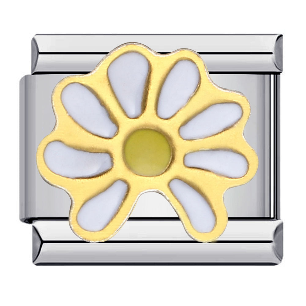 Italian Module Bracelet From The Vivid World Collection Titanium Steel Welded Drip-Oil Cuff, DIY Elastic Splice Watch Band Chain