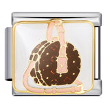 Exquisite Bag Series Italian Module Bracelet Color Welding Pattern DIY Personalized Bracelet Valentine's Day Gift