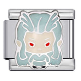 Cute Anime Cartoon Character Italian Module Bracelet Titanium Steel Welding Drip Oil DIY Elastic Splicing Bracelet