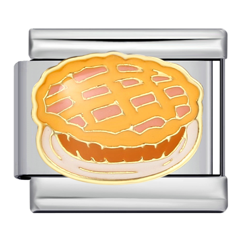 New Thanksgiving Series DIY Bracelet Stainless Steel Italian Module Bracelet Titanium Steel Welded Drip Oil Strap Chain