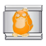 Classic Cartoon Character Italian Module Bracelet Titanium Steel Gold Plated Drip Oil DIY Welding Pattern Bracelet