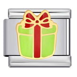 Cross Border Italian Module Bracelet with Titanium Steel Welding and Oil Dripping DIY Bracelet for Couples and Girlfriends, Birthday Gift