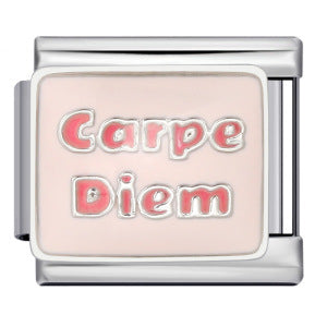 Pink Italian Modular Bracelet Titanium Steel Welding Gold Plated DIY Cartoon Free Connect Bracelet