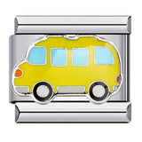 Italian Module Bracelet Fashion Drip Oil Titanium Steel Bracelet DIY Strap Chain Children's Toy Gift Wholesale