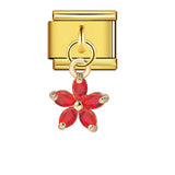 New Pearl Gemstone Hook Pendant Italian Module Bracelet DIY Elastic Splicing Stainless Steel Bracelet