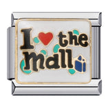 New Stainless Steel Welding Drip Oil Cartoon DIY Italian Module Bracelet Italian Module