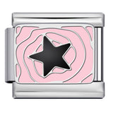 New Middle Ancient Style Series Italian Module Bracelet Titanium Steel Gold Plated Drip Oil Welding DIY Elastic Strap Chain