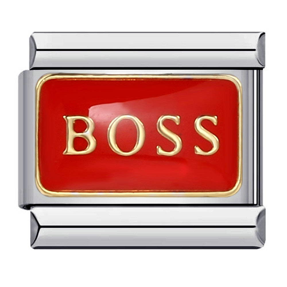 New Stainless Steel Welding Drip Oil Cartoon DIY Italian Module Bracelet Italian Module