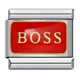 New Stainless Steel Welding Drip Oil Cartoon DIY Italian Module Bracelet Italian Module