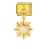 Single Hook Pendant Italian Module Bracelet Titanium Steel Splicing Strap Chain Italian Charm