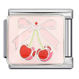 Colorful English Italian Module Bracelet Stainless Steel Welding Drip Oil DIY Jewelry Primary School Children's Gift